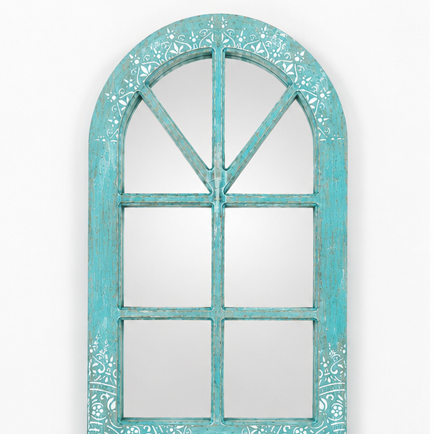 Espejo Ventana Turq. 2