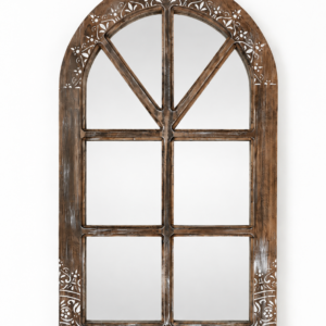 Espejo Ventana Vintage Roble